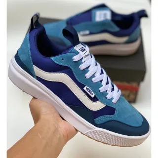 Leve e confortável tênis Vans Ultra masculino/feminino - Estiloso e casual - PTO/PTO