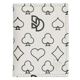 Grife Premium Porta Cartão Masculino Slim Carteira - PRETA/FLOR/CINZA