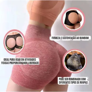 Calcinha Levanta Bumbum - Curta um bumbum perfeito! - Chocolate
