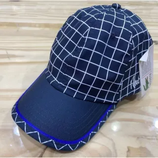 Boné Sport Premium Quadriculado A.n.d.y - Azul Escuro