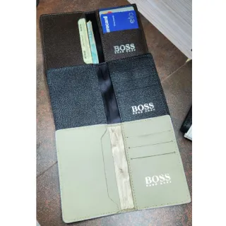 Super Promoção: Carteira Compacta Masculina em Couro Legítimo 100% - HB Bege