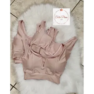 Moda Blogueira Verão Cropped Top Alça Feminina Decote Em V Aro Cod-CPAV com bojo - Preto