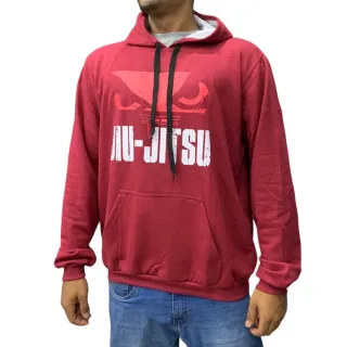 Moletom Masculino Bad Boy Jiu-jítsu: Blusa de Frio para Treino na Academia - Preto