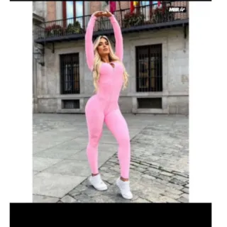 Moda feminina: Macacão manga longa Gringa Virginia - Preto