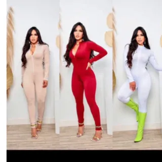 Moda feminina: Macacão manga longa Gringa Virginia - Preto