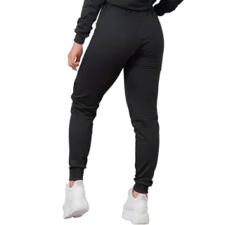 Punho Flanelada Calça Moletom Adulto Peluciada Grossa - Calça Moletom Fem Preto