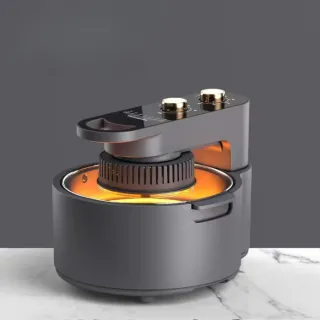 Air Fryer Digital 10L sem Óleo, com Panela Removível e Grelha para Refeições Variadas - Voltagem Dupla (127v-220v) - 220V