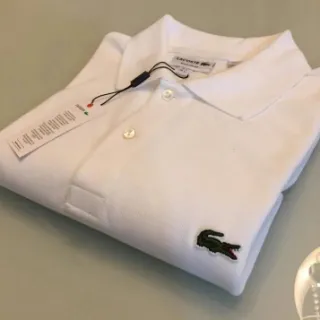 Camisa Polo LCST Básica Premium de Algodão - Envio Imediato, Queima de Estoque! - Rosa