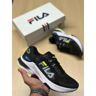 Tênis Refletivo Masculino F Heating para academia - Marinho/laranja