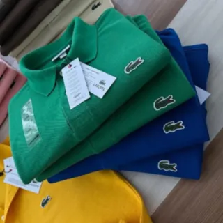 Promoção: Camisa Polo Slim Fit Sport Live - Branca, Preta, Vermelha e Azul - Preto