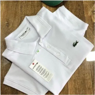 Promoção: Camisa Polo Slim Fit Sport Live - Branca, Preta, Vermelha e Azul - Preto