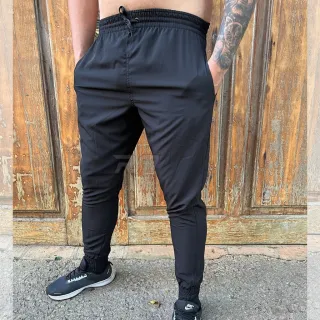 Pronta Entrega Calça Masculina Elastano Preta Dry Fit