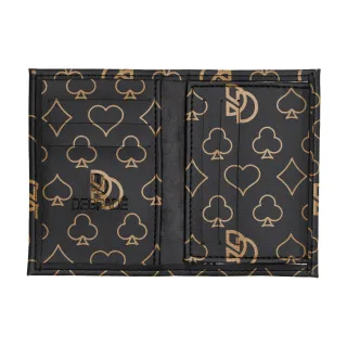 Carteiras Premium Degradê - Porta Documento RG CNH Masculina - MARFIM/FRQ