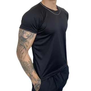 Kit Masculino de Camisetas Dry Fit - Treino - Casual - Academia - Branco-Bord-Pret-Chumbo-Prata