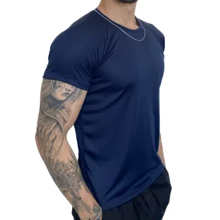 Kit Masculino de Camisetas Dry Fit - Treino - Casual - Academia - Branco-Bord-Pret-Chumbo-Prata