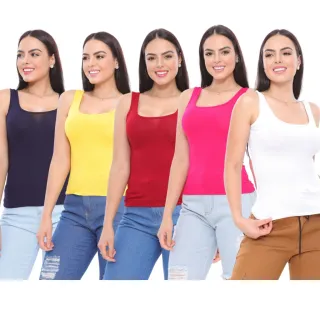 Promoção 2021: Kit com 5 blusinhas femininas em oferta