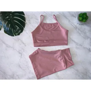 Moda fitness: conjunto top e short curto ou pedal - Est.13