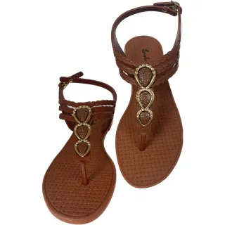 Rasteirinha feminina lirio star sandália - 3 tira I I preto