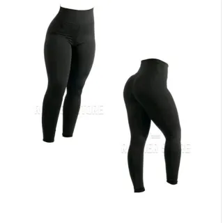 Caminhada Fitness Suplex Kit 2 Calças Legging Feminina Treino Academia - Estampada e Estampada