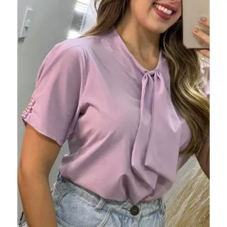 Moda Evangélica Blusa Executiva Social Feminina - 654