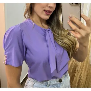 Moda Evangélica Blusa Executiva Social Feminina - 654