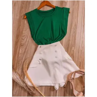 Promoção! Blusa Feminina Casual Trabalho Passeios | Mulher Moderna - Nude