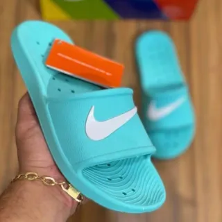 FRETE GRÁTIS - Slide Masculino Várias Cores - Chinelo - Vermelho