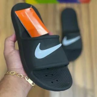 FRETE GRÁTIS - Slide Masculino Várias Cores - Chinelo - Vermelho