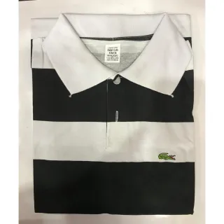 Camisas Polo Listradas em Algodão - Supper Promoção! - Azul Marinho