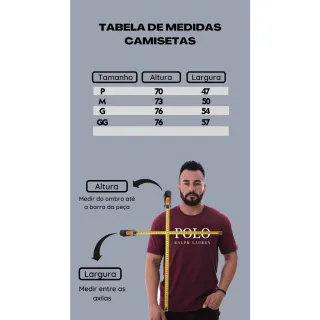 T-shirt Plus-size Importada Masculina e Feminina - Raryel - G