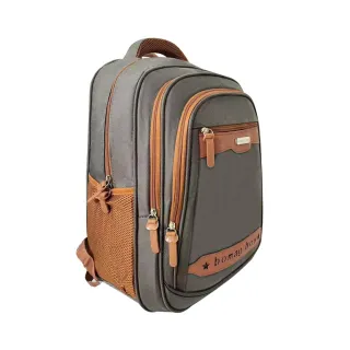 Mochila Empresarial Resistente Notebook Espaçosa Viagem Trabalho Faculdade - Cinza