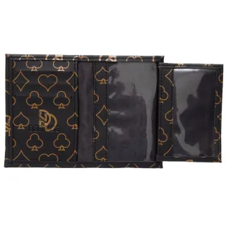 Carteiras Premium Degradê - Porta Documento RG CNH Masculina - MARFIM/FRQ