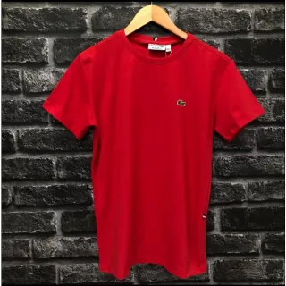 Camiseta Lacoste Masculina Peruana Fio 40.1 Verde - M