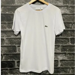 Camiseta Lacoste Masculina Peruana Fio 40.1 Verde - M