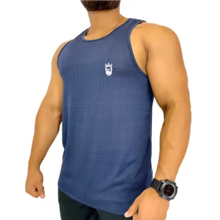 Escolha Regata Masculina Fitness Dryfit para Treino na Academia - Cores Variadas - MESCLA