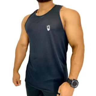 Escolha Regata Masculina Fitness Dryfit para Treino na Academia - Cores Variadas - MESCLA