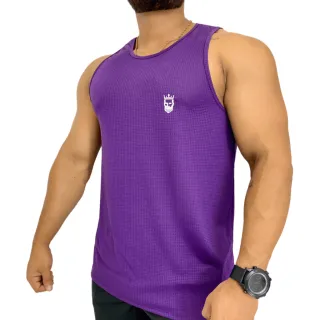 Escolha Regata Masculina Fitness Dryfit para Treino na Academia - Cores Variadas - MESCLA