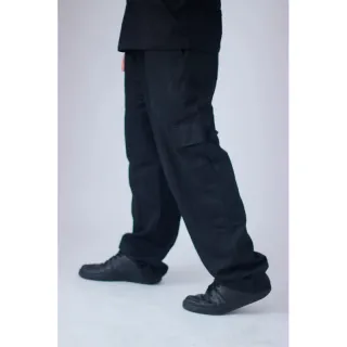 Calça Sarja Skate com Elástico em Cores: Preto, Verde e Azul - Verde