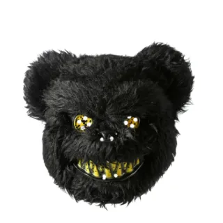 Fantasias de Cosplay Urso Preto Máscara Halloween Assustadora - Único
