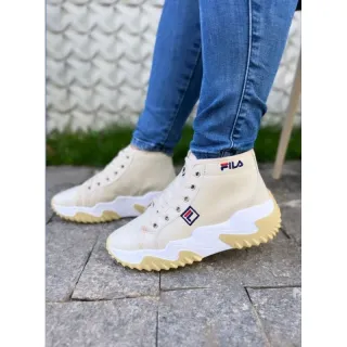 Bota plataforma feminina FL: estilosa e moderna, tendência blogueira 2023 - Azul Marinho