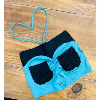 Bolsos Fitness Feminino Empina Bumbum Curto - Salmão