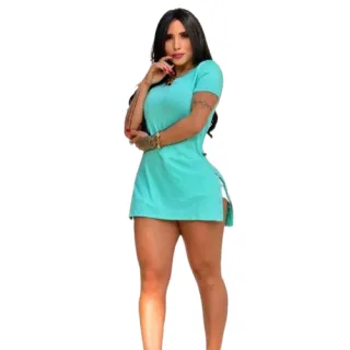 Vest Legging Tapa Bumbum Blusa Feminina Fitness Roupa Academia