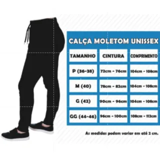 Treino Moletom Masculina, Kit 3 Calças Lisa Sport Academia - M