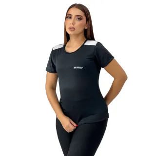 Camiseta Fitness Feminina Dry Fit - Blusa Esportiva Malhação - Cinza Mescla