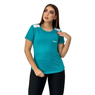 Camiseta Fitness Feminina Dry Fit - Blusa Esportiva Malhação - Cinza Mescla