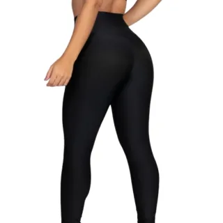 Calça Legging Exército Feminina - Cos Alto e Empina Bumbum - Legging Calças Preta