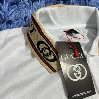 Promoção Lançamento Gucci Polo - Pronta Entrega - Branco