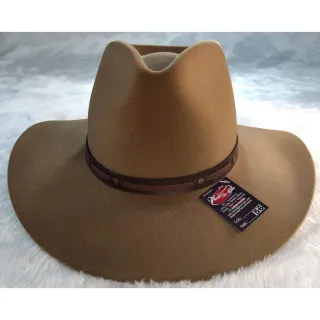 Chapéu Classic Country Cowboy e Cowgirl - Aba 8 Cm - Chocolate