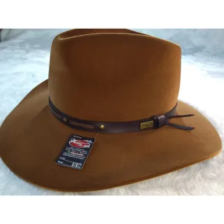 Chapéu Classic Country Cowboy e Cowgirl - Aba 8 Cm - Chocolate