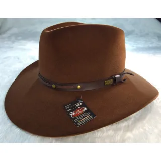 Chapéu Classic Country Cowboy e Cowgirl - Aba 8 Cm - Chocolate